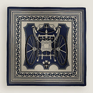 ☆HERMES☆ 140 カシシル バンダナ 四輪馬車の車輪 (HERMES